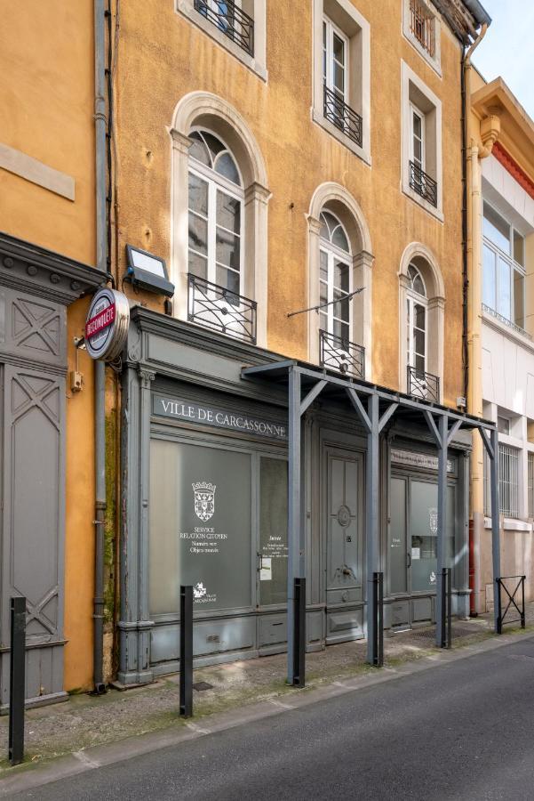 カルカソンヌParenthese Occitane -Wifi - Balneo- Parking Gratuit - Netflixアパートメント エクステリア 写真